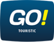 Логотип компании Go! Touristic